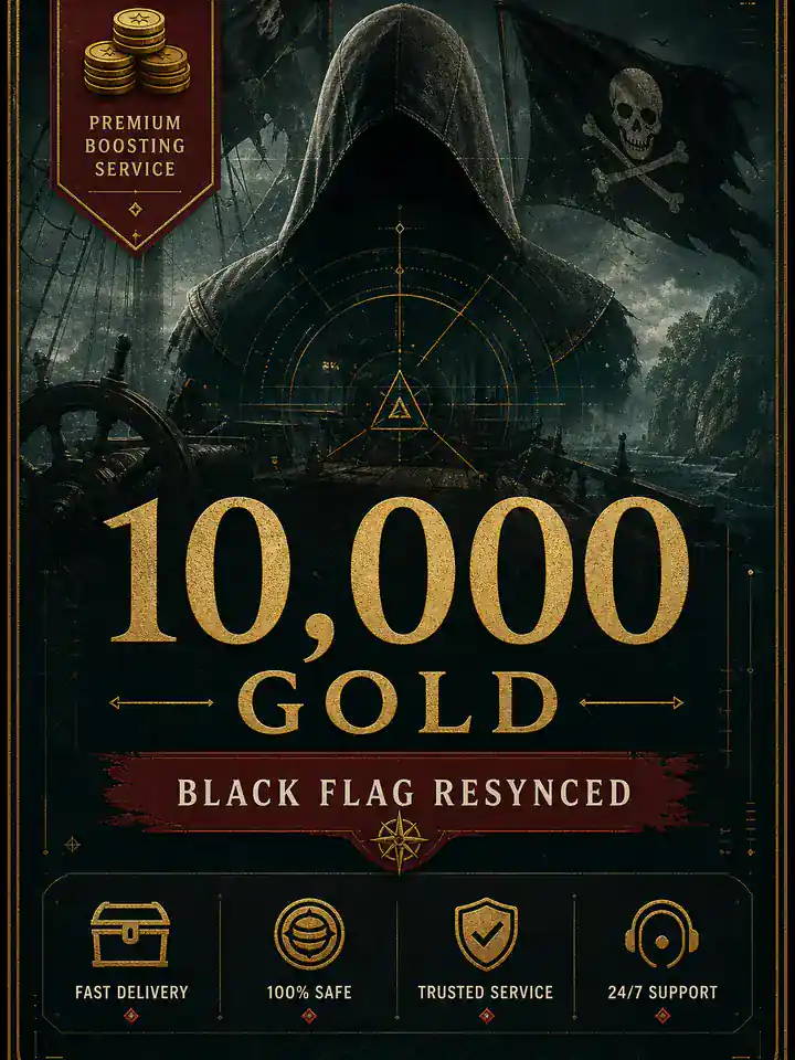 Assassin's Creed Black Flag Resynced - 10,000 Gold (PC/PS5/Xbox)
