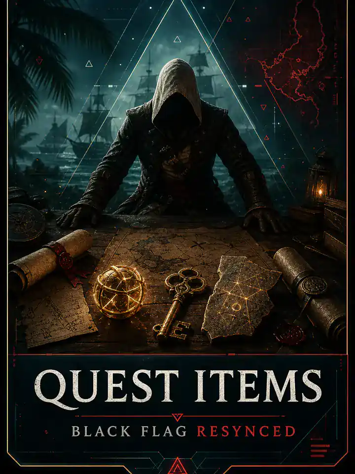Assassin's Creed Black Flag Resynced - Quest Items & Story Progression Boost (PC/PS5/Xbox)