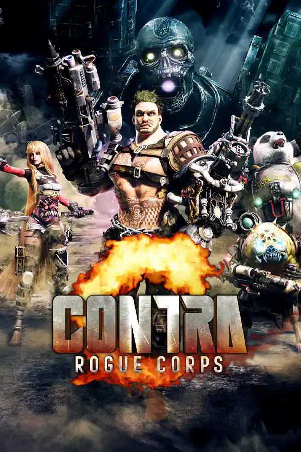 Contra: Rogue Corps (PS4/PS5) — Modded Starter Save · Max Development & Carnage Points, Hardcore Mode — MessyModdingStore
