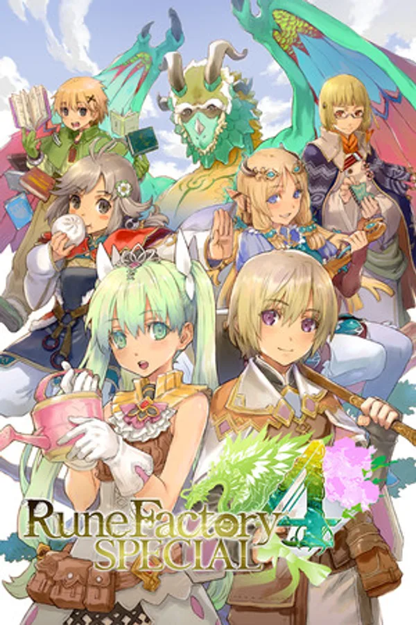 Rune Factory 4 Special (PS4/PS5) — Modded Starter Save · Max Gold, Prince Points, Stats & XP — MessyModdingStore