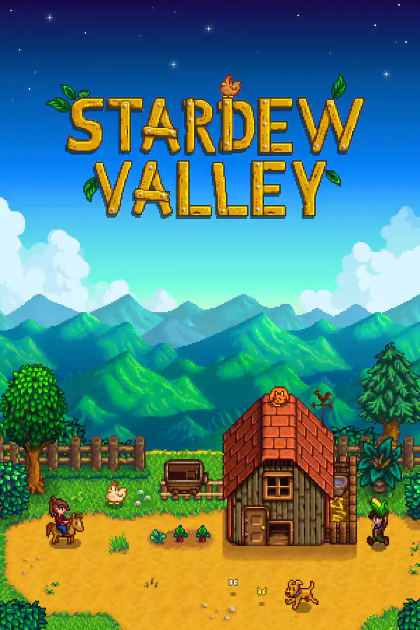 Stardew Valley (PS4/PS5) — Modded Starter Save · Max Money, 1,000 Golden Walnuts & All Skills Level 9 — MessyModdingStore