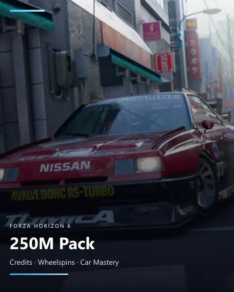 Forza Horizon 6 — 250M Credits, Wheelspins & Car Mastery (Series X|S / Steam / PC)