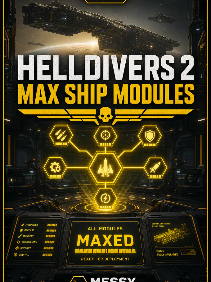 Helldivers 2: Max Ship Module