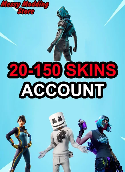Fortnite Full Access Accounts with 20-150 Skins