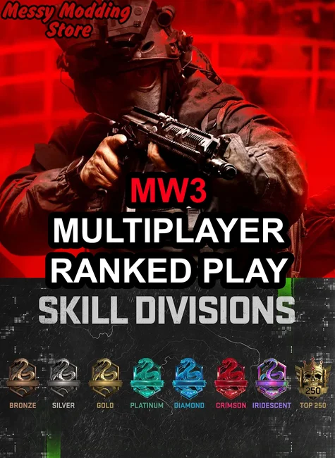Modern Warfare III: Ranked Play Services — MessyModdingStore