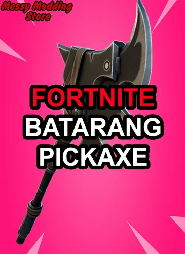 Batarang Axe Pickaxe (Email Delivery)