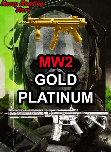 Warzone 2 / Modern Warfare II: Max Weapon Level / Gold Camo / Platinum (Hard Unlock) — MessyModdingStore