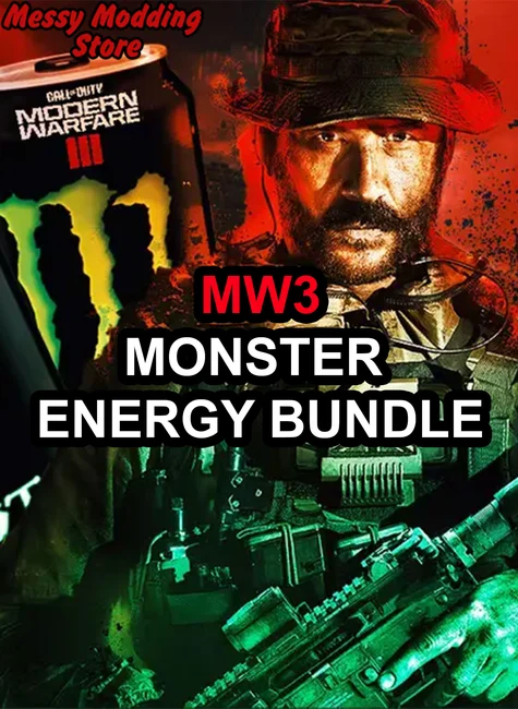 Modern Warfare III: Monster Energy Bundle — MessyModdingStore