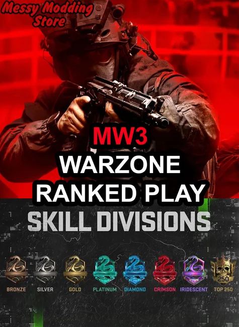 Modern Warfare III: Warzone: Ranked Play Services — MessyModdingStore