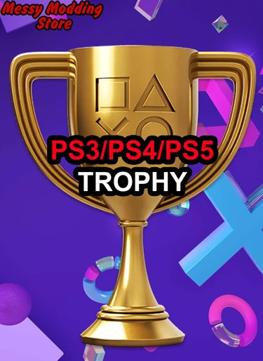(PS3/PS4/PS5) Trophy Platinum Services — MessyModdingStore