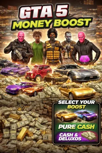 Buy GTA 5 Money Boost (All Platforms) — GTA Online money for PS5, PS4, Xbox, PC