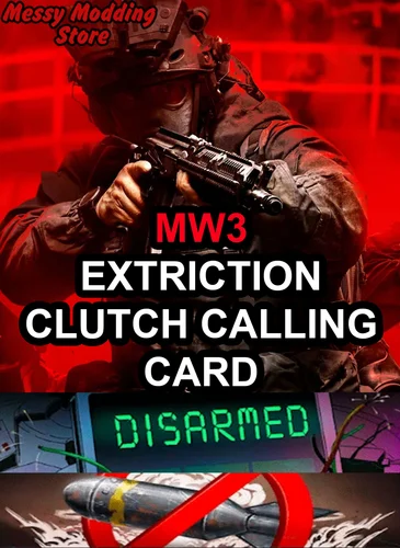 Modern Warfare III / Warzone: Urzikstan and Rebirth Extriction and Clutch (Disarm Nuke Calling Cards) — MessyModdingStore