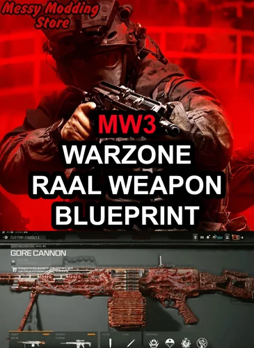 Modern Warfare III / Warzone: Raal Weapon Blueprint — MessyModdingStore