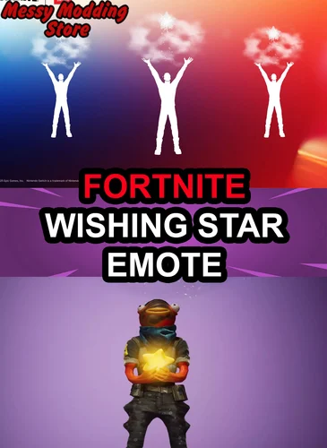 Fortnite Wishing Star Emote (Applied to your account) — MessyModdingStore