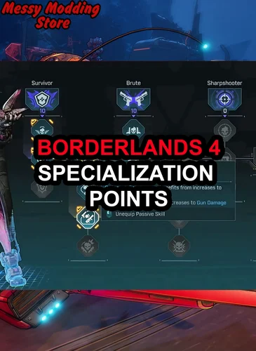 Borderlands 4: Specialization Points — MessyModdingStore