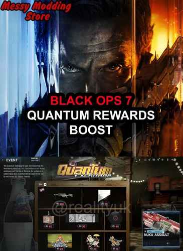 Call of Duty Black Ops 7 (BO7): Quantum Exchange Event Rewards Boost — MessyModdingStore