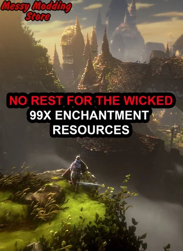 No Rest for the Wicked 99x Enchantment Resources — MessyModdingStore