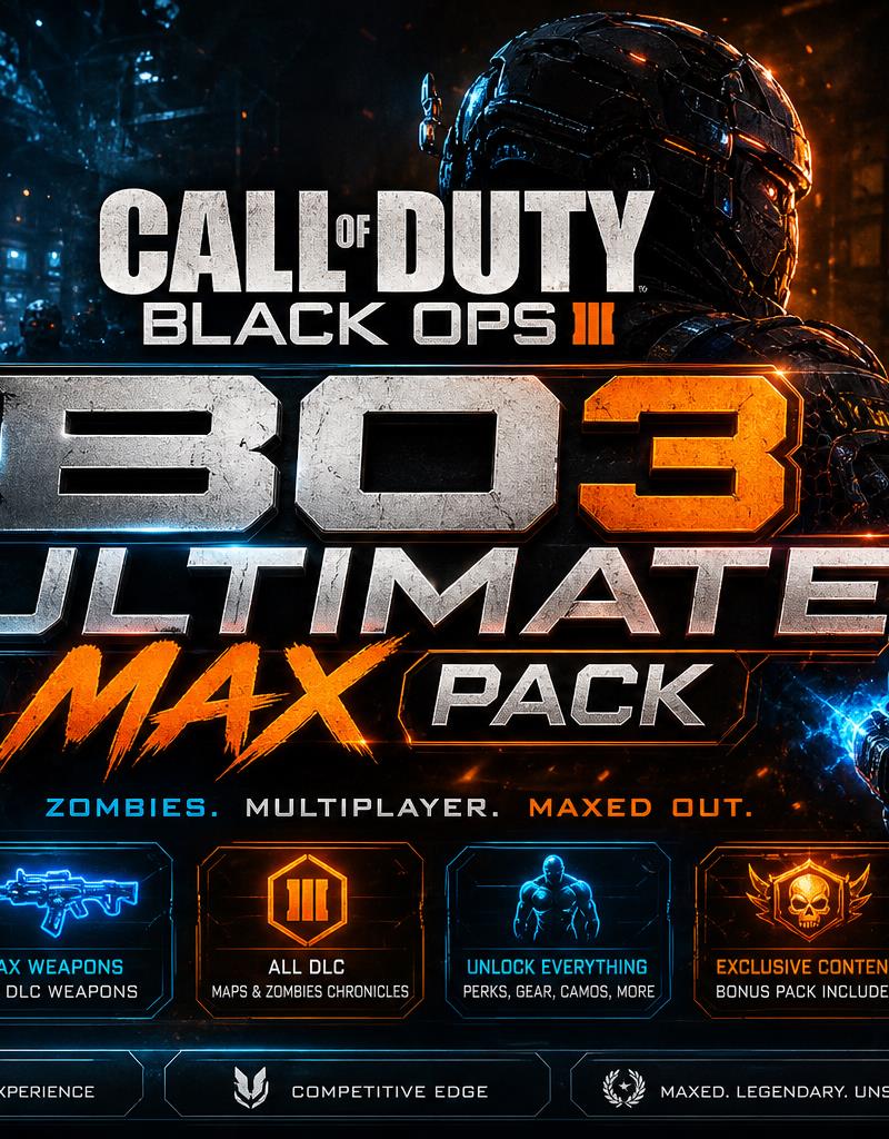 Buy BO3 Ultimate Max Pack (PS4/PS5 ONLY)
