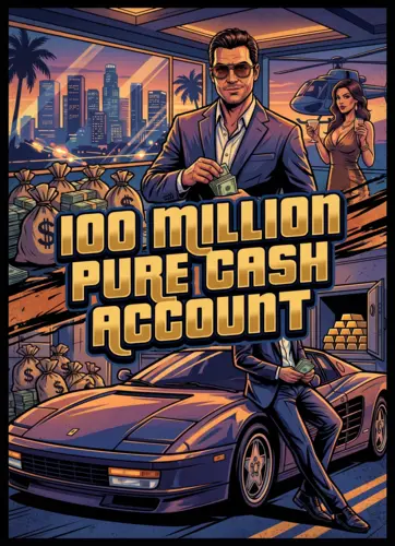 (PS4/PS5/Xbox One/Xbox Series X/S) Rank 1-30 100 Million Pure Cash Account