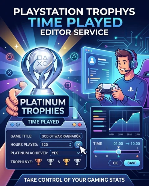 Buy PlayStation Time Played Editor Service