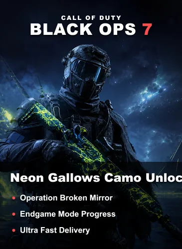 Buy Call of Duty Black Ops 7 (BO7) Neon Gallows Unlock – Operation Broken Mirror Boost