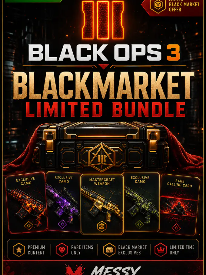 Buy BO3 Blackmarket Limited Bundle (Xbox One/Xbox Series X/S)
