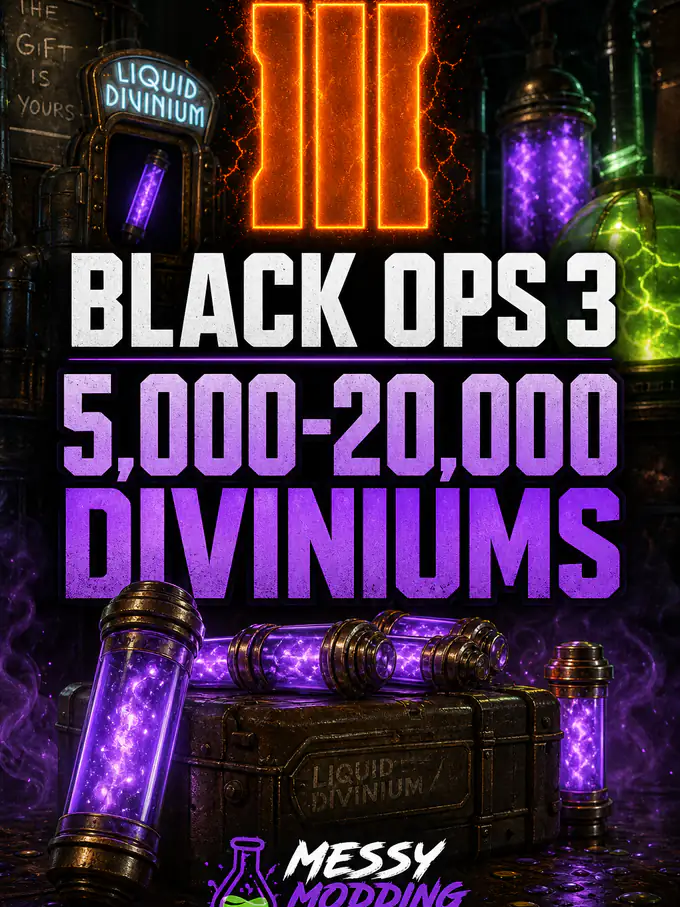 BO3: 5,000-20,000 Diviniums (Xbox One/Xbox Series X/S) — MessyModdingStore