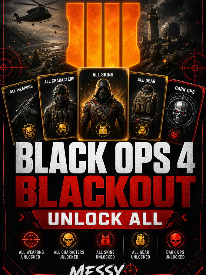 Buy Black Ops 4 Blackout: Unlock All Only (PS4/PS5)