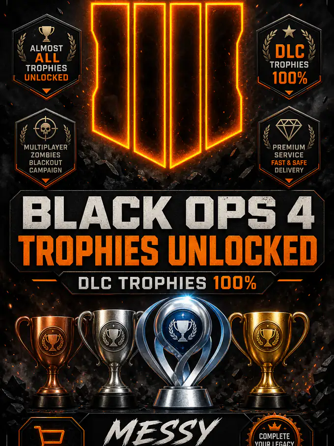 Black Ops 4: Trophies — MessyModdingStore