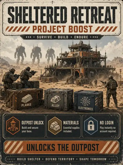 Buy ARC Raiders Sheltered Retreat Project Boost