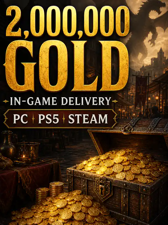 Dragon's Dogma 2 — 2,000,000 Gold (PC/PS5/Steam)