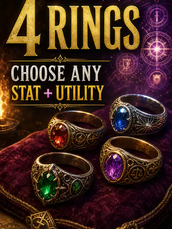 Dragon's Dogma 2 — 4 Rings, Choose Any (PC/PS5/Steam)