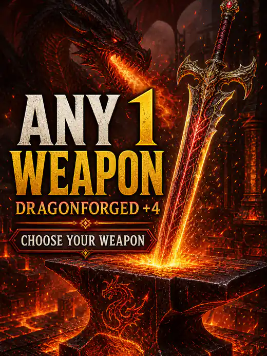 Dragon's Dogma 2 — Any One Weapon (Full Dragonforged +4) (PC/PS5/Steam)