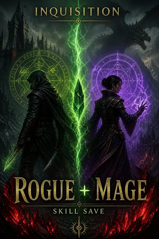Dragon Age: Inquisition (PS4/PS5/PC) — Modded Starter Save · Modded Rogue & Mage Skills