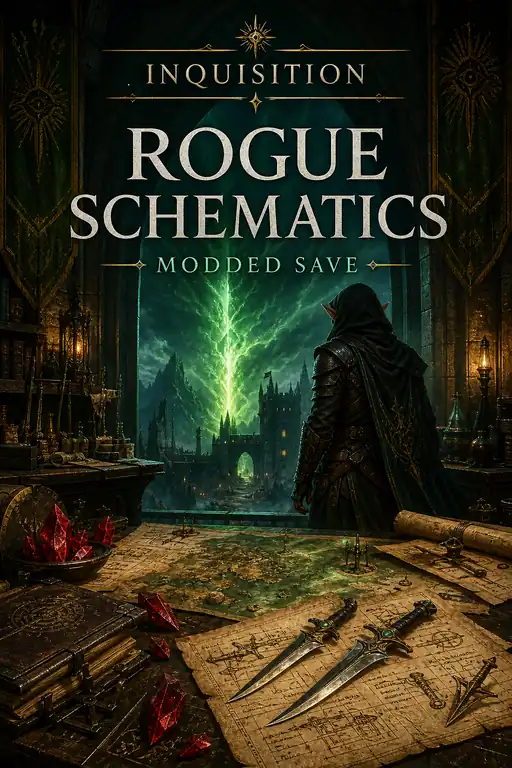 Dragon Age: Inquisition (PS4/PS5/PC) — Modded Starter Save · Modded Rogue Skills & Schematics