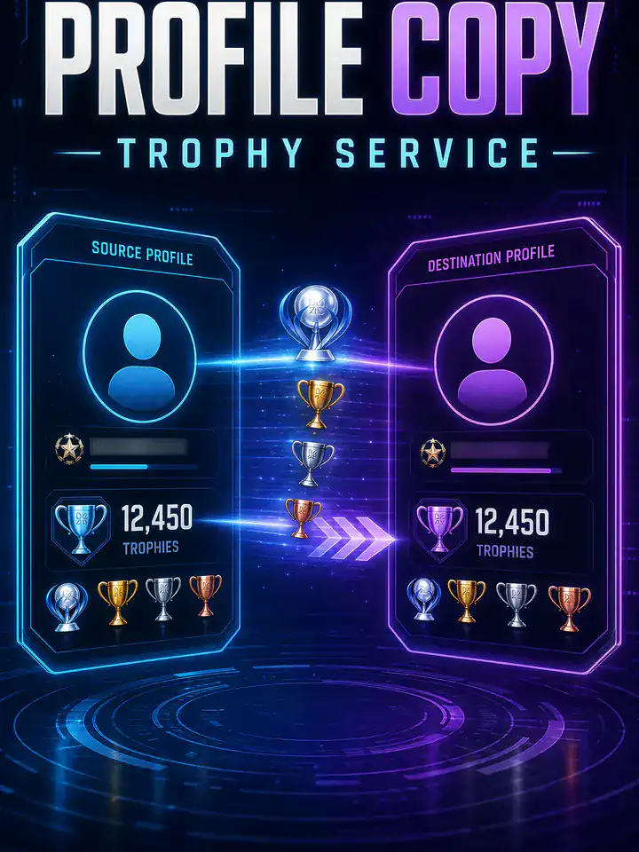 (PS3/PS4/PS5) Trophy Service (Copies a profile with lots of trophies)