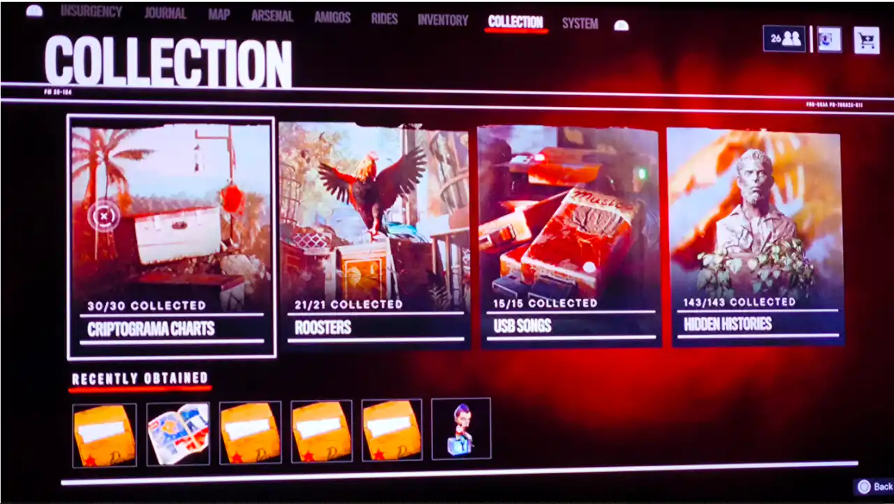 Far Cry 6 (PS4/PS5) — Modded 100% Completion Save · Full Map, All Collectibles & Weapons – image 3