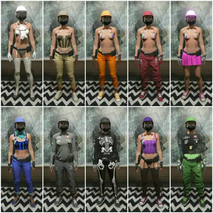 GTA 5 TryHard Modded Outfits – image 3