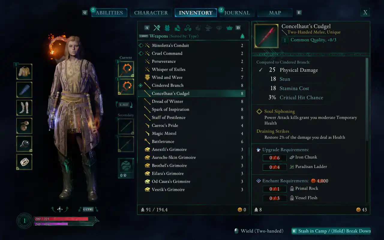 Avowed (PS5/PC) — All Items Modded NG+ Starter Save · Every Unique Weapon & Armor – image 3