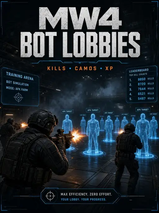 Call of Duty Modern Warfare 4 (MW4): Bot Lobby Services