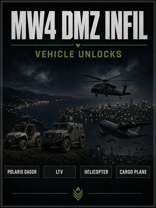 Buy Call of Duty Modern Warfare 4 (MW4): DMZ Infil Vehicle Unlocks