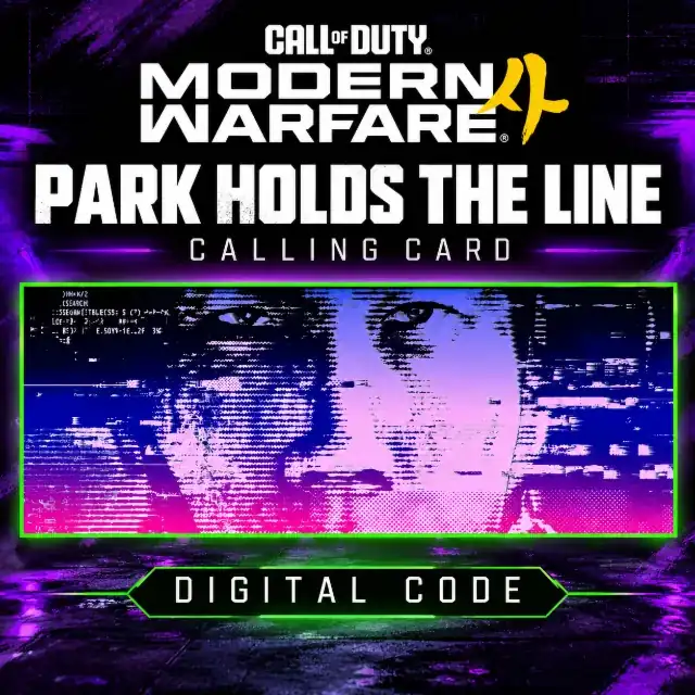 Buy Call of Duty Modern Warfare 4 (MW4): Park Holds The Line Calling Card