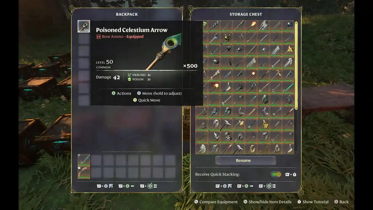 Enshrouded (PS5/PC) — Mega Modded Save · Level 50, 212 Skill Points & 3,169 Items – image 4