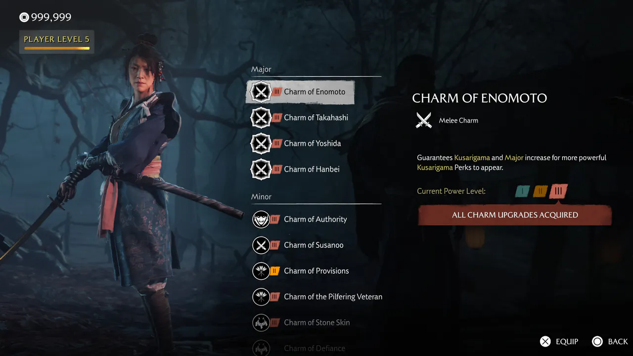 Ghost of Yotei (PS5) — Most Wanted DLC Modded Save · All Hunters, Max Level & Bounties – image 6