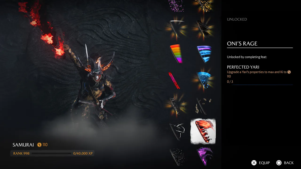 Ghost of Yotei (PS5) — Legends Mode Modded Save · Rank 998, 250+ Golden Weapons – image 7