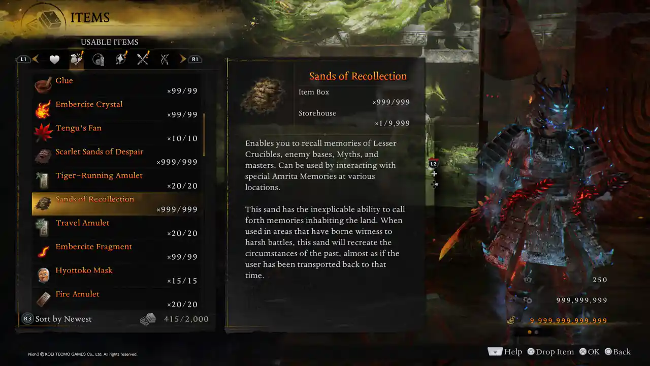 Nioh 3 (PS5) — Infinity Save · Infinite Damage, Infinite Protection, Story Complete – image 8