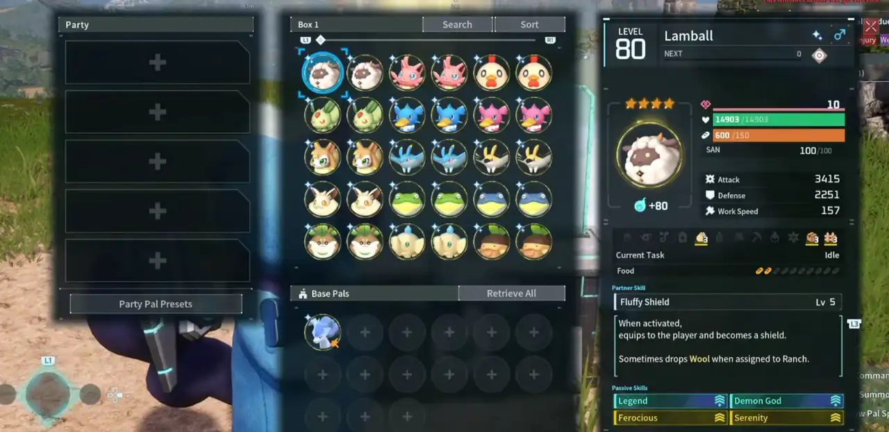 Palworld (PS5/PC) — Ultra Modded Starter Pack · Max Level, Every Pal Lv.80, 99,999,999 Gold – image 2