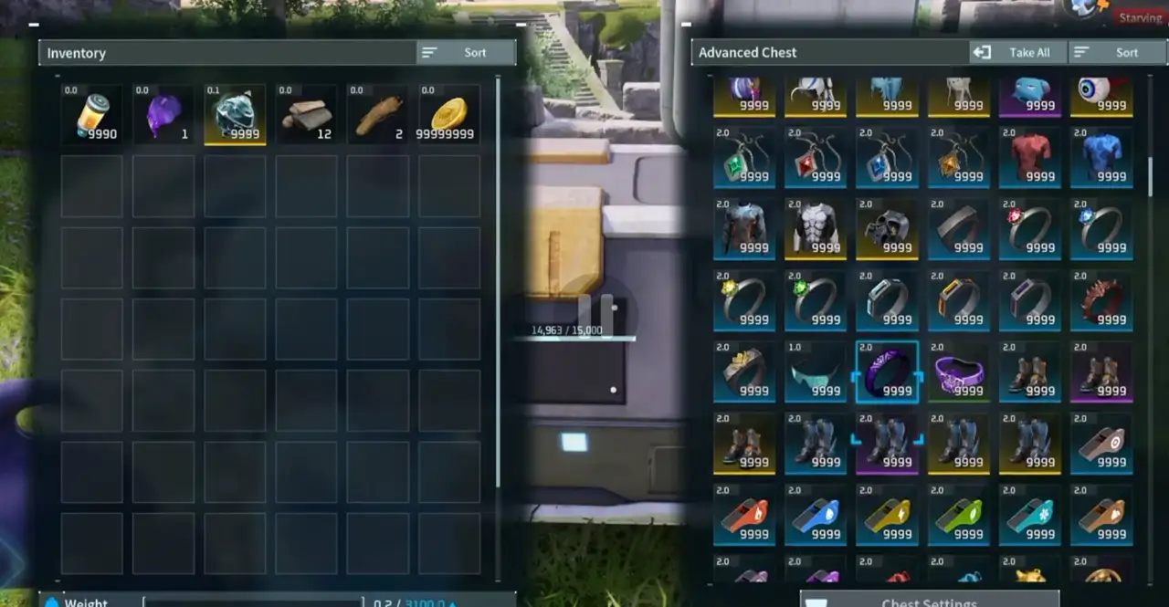 Palworld (PS5/PC) — Ultra Modded Starter Pack · Max Level, Every Pal Lv.80, 99,999,999 Gold – image 4