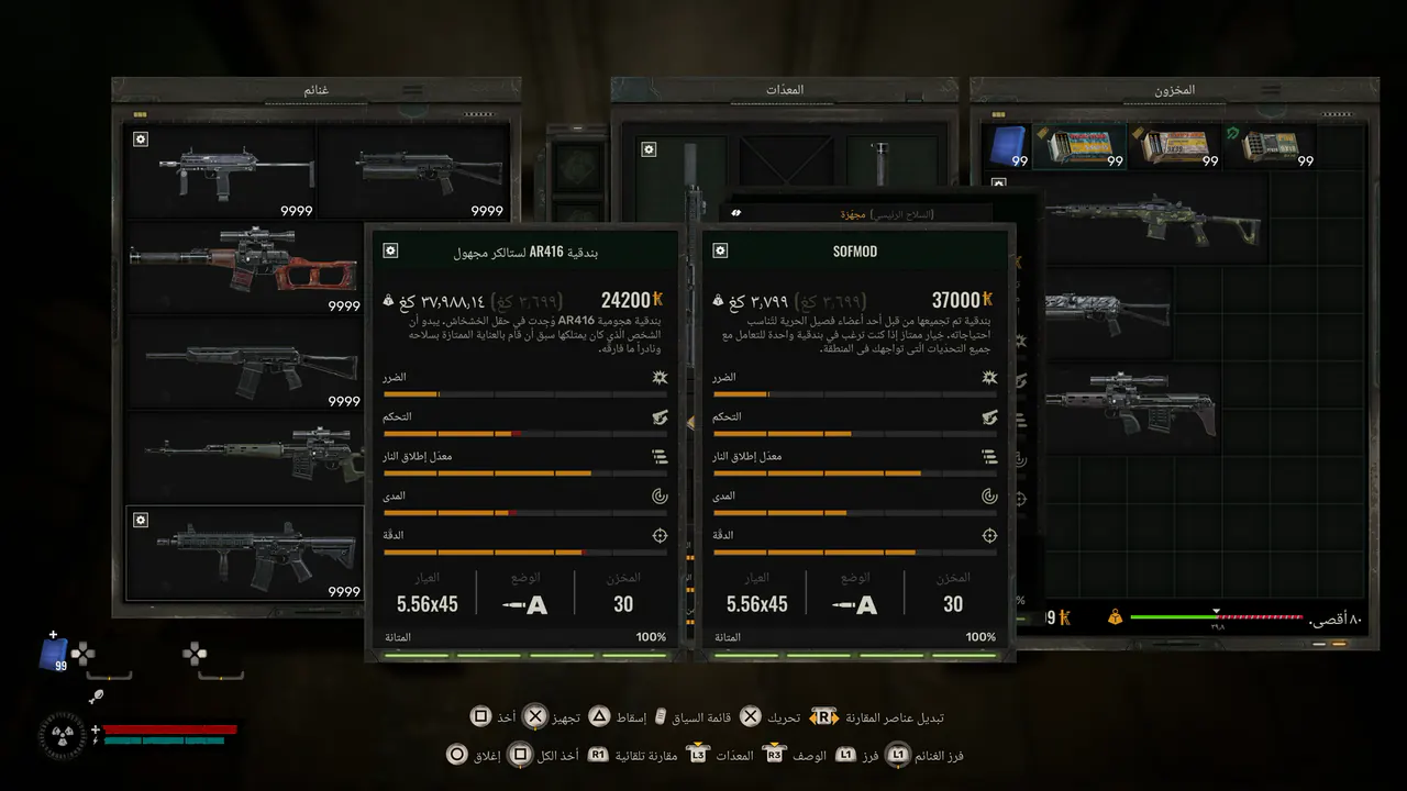 Stalker 2 (PS5/PC) — Max Money Save, Every Weapon & Armor x9999 – image 15