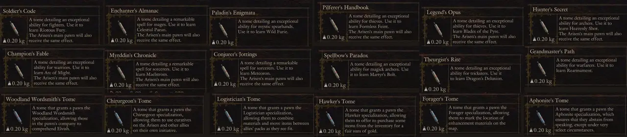 Dragon's Dogma 2 — All Maister Skill Tomes (12) + All Pawn Skill Tomes (6) (PC/PS5/Steam) – image 2